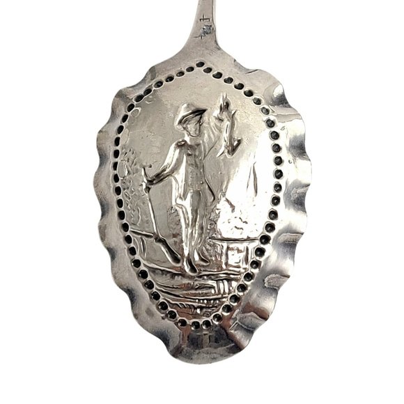 Sterling Silver Dutch Monkey/Cream/Spoon Samuel Boyce Landeck London #12247 - Picture 8 of 12